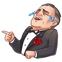 Don Corleone - Download Stickers from Sigstick