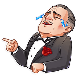 Don Corleone - Download Stickers from Sigstick Don Corleone - Download Stickers from Sigstick